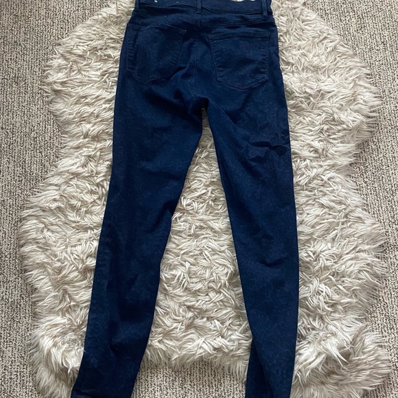 Loft Dark Leopard Print Skinny Jeans EUC - Picture 6 of 9
